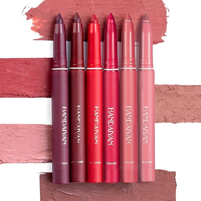 6 Colors Matte Lipstick Lip Liner