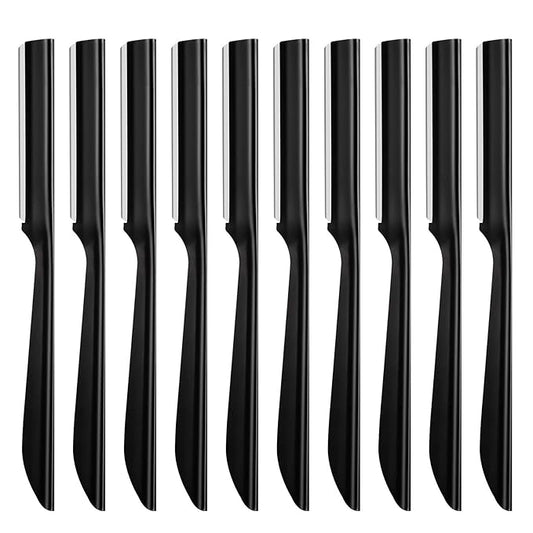 Miss Gorgeous Eyebrow Razor, Eyebrow Razor Shaper for Men and Women, Grooming Shavers (black)