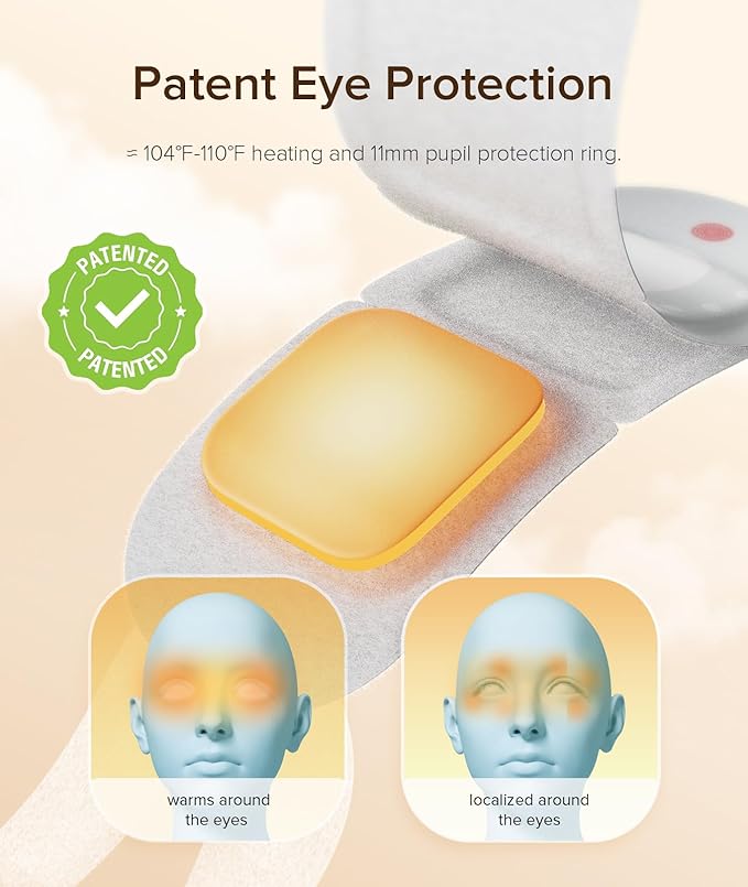 3d self heated eye mask