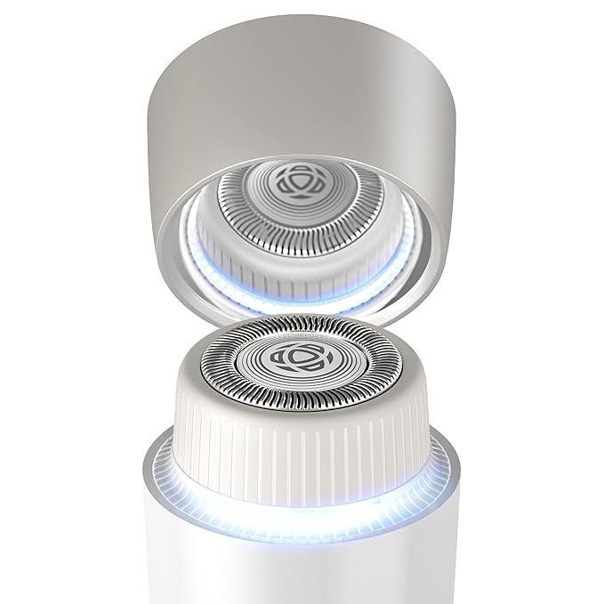 Philips Beauty Lady Electric Shaver Series 8000 with Electric Facial Hair Remover, Cordless, BRL166/91