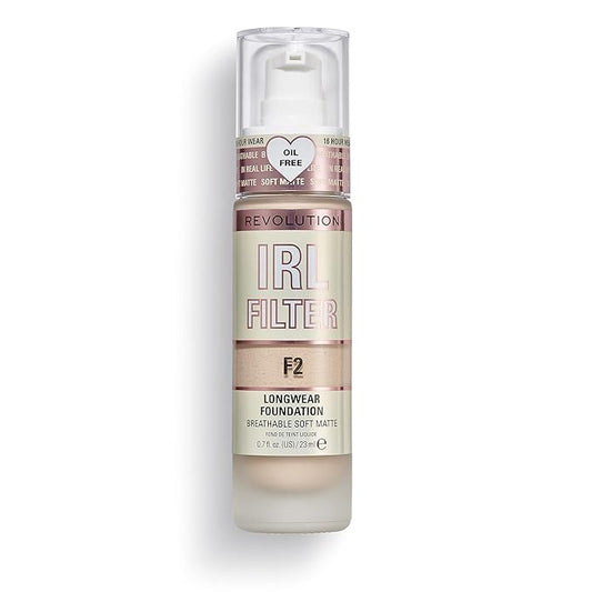 Revolution Beauty, IRL Filter Longwear Foundation, Soft &