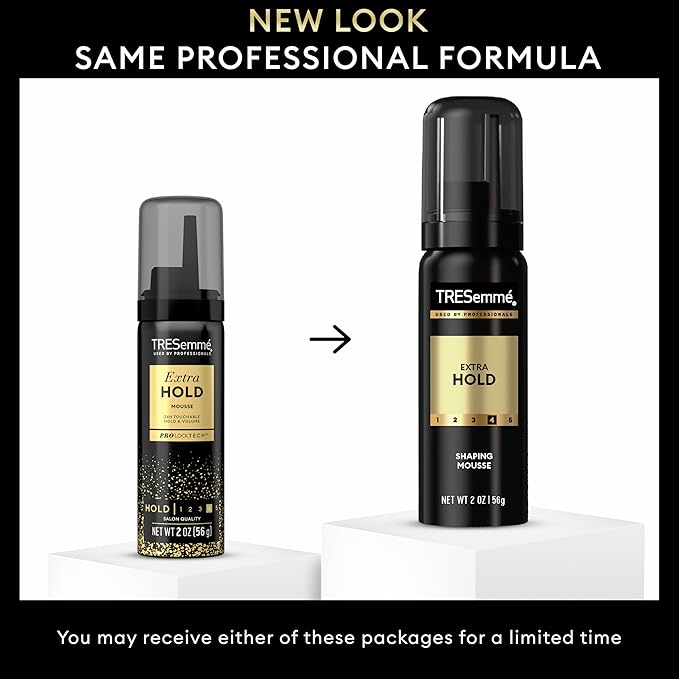 TRESemmé Extra Hold Volumizing Mousse Pack of 24 For All-Day Humidity Resistance 2 oz