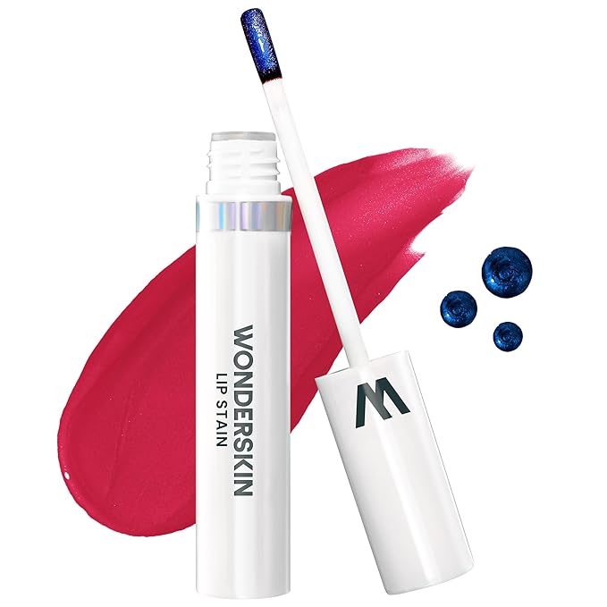 Wonderskin Wonder Blading Lip Stain Peel Off Masque - Long Lasting, Waterproof and Transfer Proof Pink Lip Tint, Matte Finish Peel Off Makeup (First Kiss Masque)
