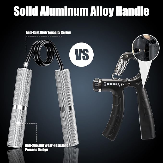 Grip Strength Trainer 100LB Metal