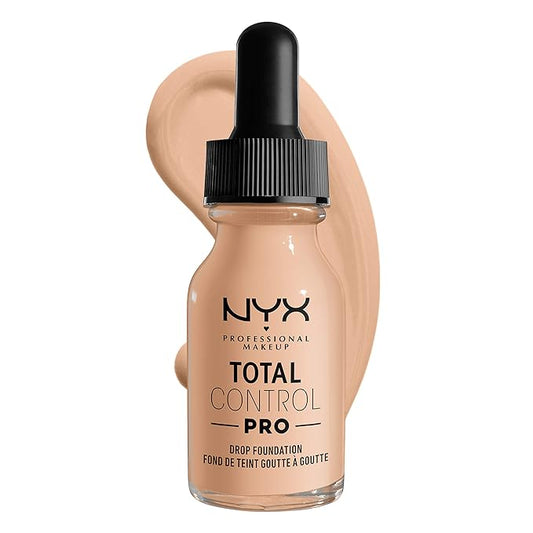 NYX PROFESSIONAL MAKEUP Total Control Pro Drop Foundation, - Vanilla