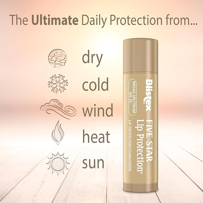 Blistex Five Star Lip Protection Balm,