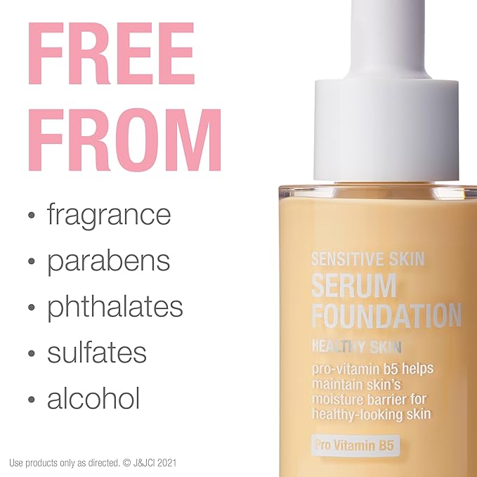 Neutrogena Healthy Skin Sensitive Skin Serum Foundation with Light 03, 1 oz