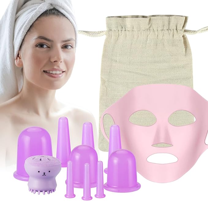 Facial and Body Cupping Set -