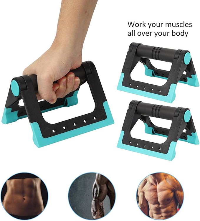 2Pcs Push Up Bars Strength Training Multifunction Push
