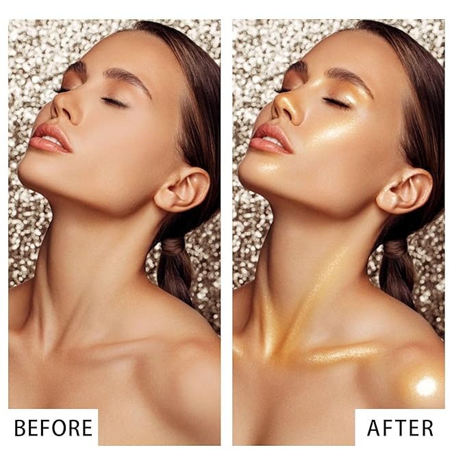 Shimmer Body Oil, Face and Body Liquid Luminizer