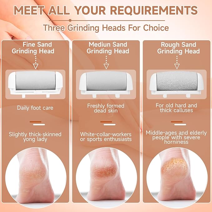 Electric Callus Remover for Feet,Rechargeable