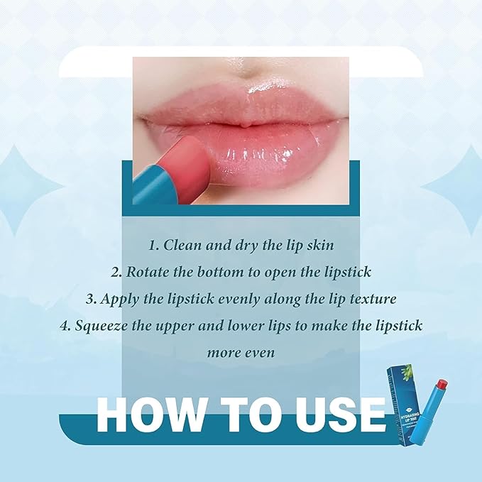 3PC Lip Tint Hydrating,Strength Hydrating Lip Tint,Lip Balm