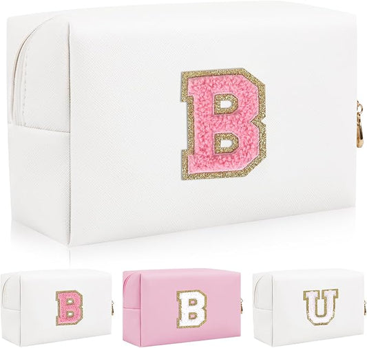 Personalized initial letter patch makeup