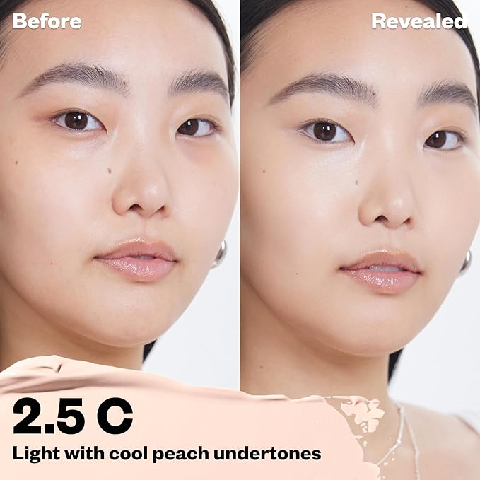 Kosas Revealer Concealer - Medium Coverage Makeup with 2.5 C)