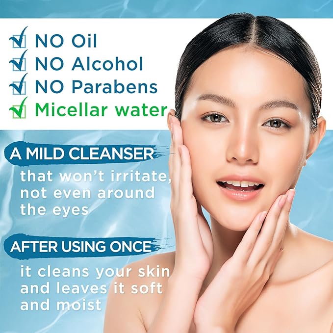 Micellar water makeup remover wipes