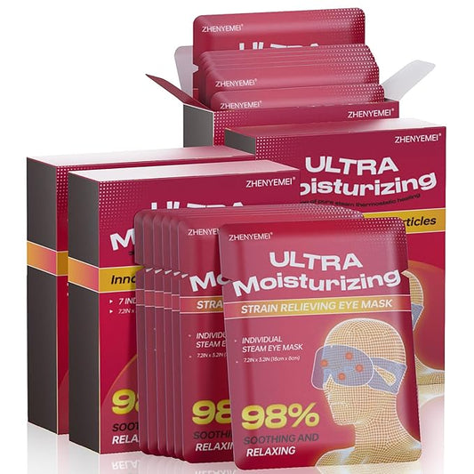 3d self heated eye mask