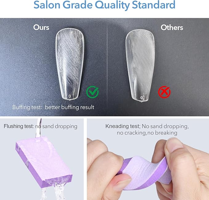 Nail Buffer Block, 40pcs Mini