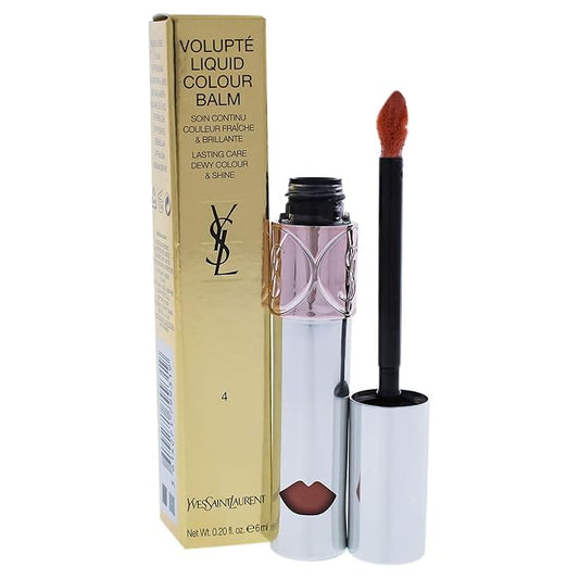 Yves Saint Laurent Volupte Liquid Colour Balm - 4 Spy On Me Nude, 0.2 Ounce