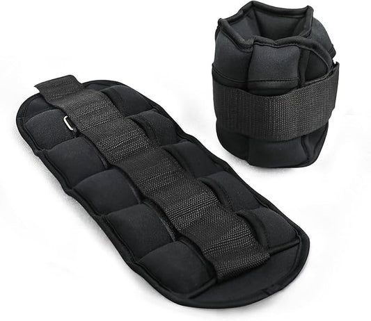 FEIERDUN Adjustable Ankle Weights for Women and Men 2,4,6,8,10 LBS