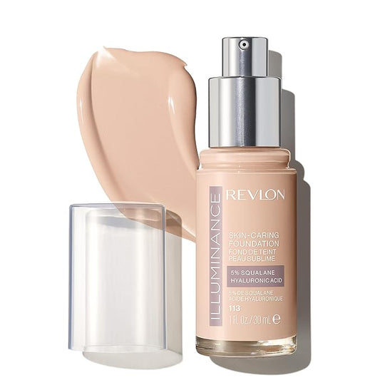 Revlon Illuminance Skin-Caring Liquid Foundation, Hyaluronic Acid, Hydrating of 1)