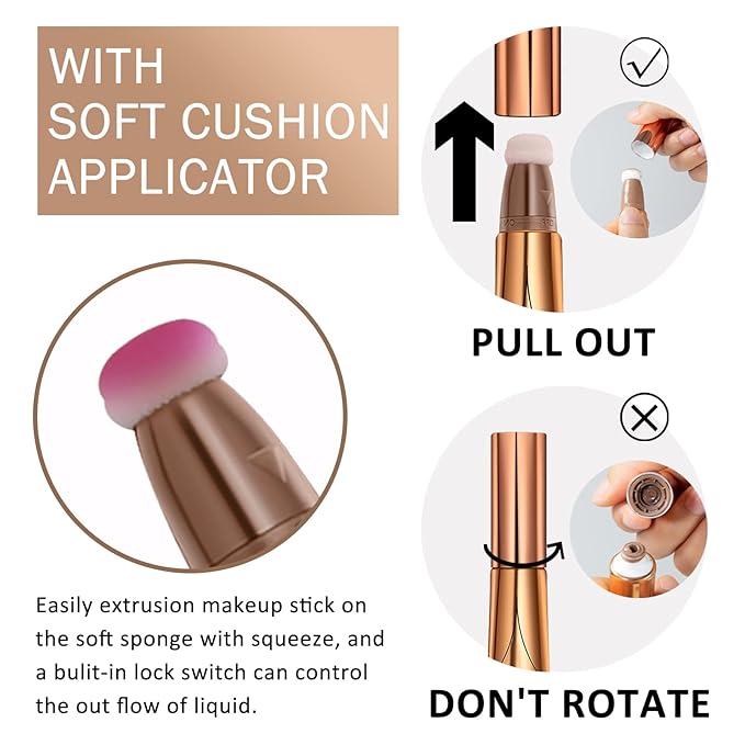 DAGEDA Blush Beauty Women Wand, Matte Liquid Cheek 0. (#07) 53oz