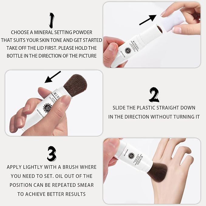 Mineral Sunscreen Setting Powder, SPF 35 Translucent Loose