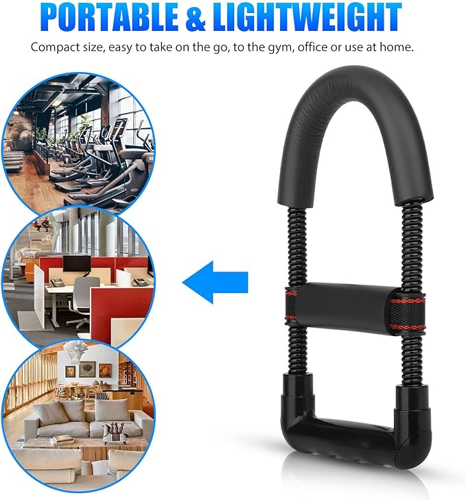 2PCS Professional Wrist Strengthener Adjustable Forearm Workout Trainer