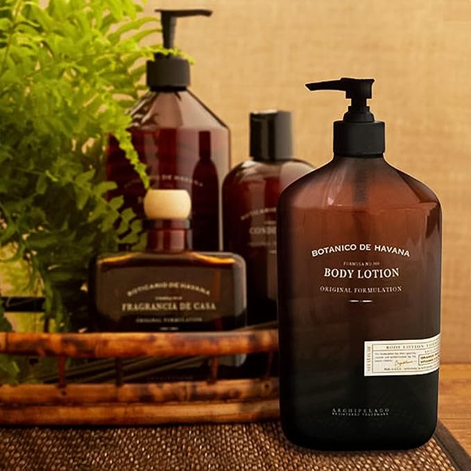 Archipelago Botanicals Botanico De Havana Lotion, Moisturizing Lotion for Soft and Healthy Skin, Scented Body Lotion Free from Parabens, Phthalates and GMOs (15.3 oz)