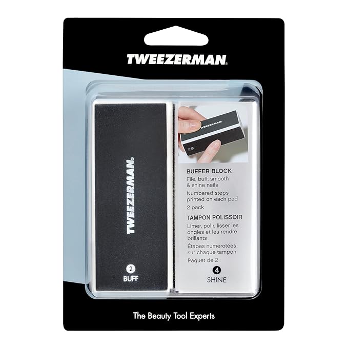 Tweezerman black nail buff (2