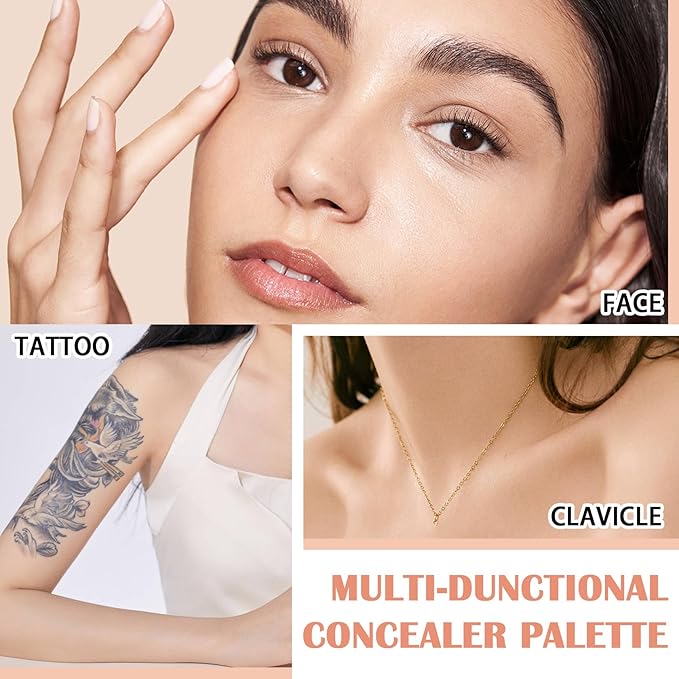 15 Colors Correcting Concealer Contour Palette,Cream Contour Makeup