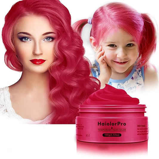 Red Hair Color Wax, Temporary