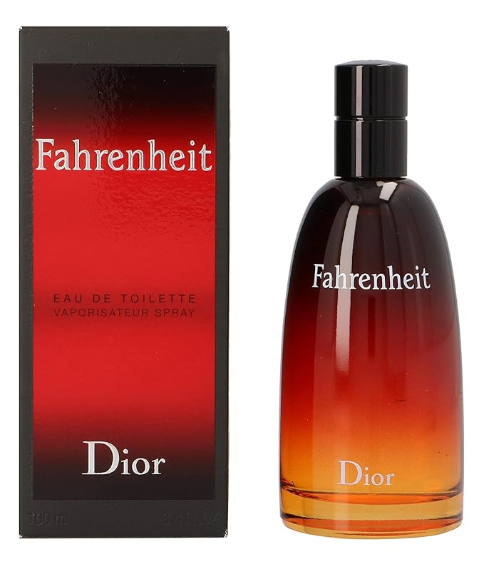 FAHRENHEIT by Christian Dior EDT SPRAY for MEN, 3.4 Ounce