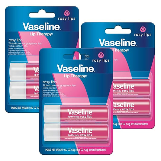 Vaseline Lip Therapy Care Rosy, Fast-Acting