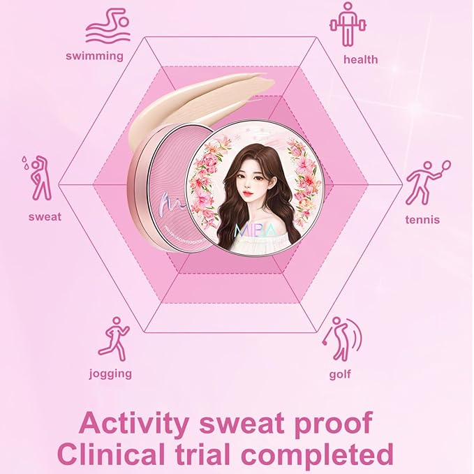 MIBA Ion Calcium Foundation Double Cushion Glow 25 25 g