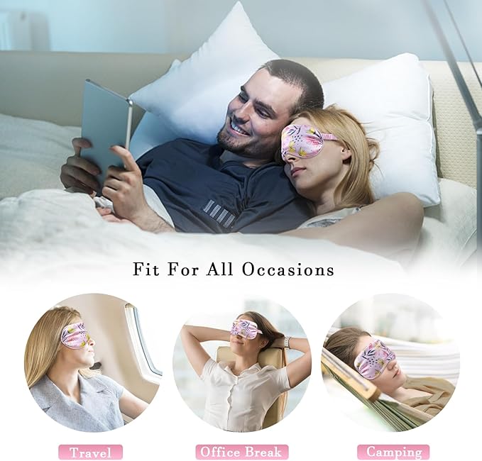 Cooling eye mask silky satin