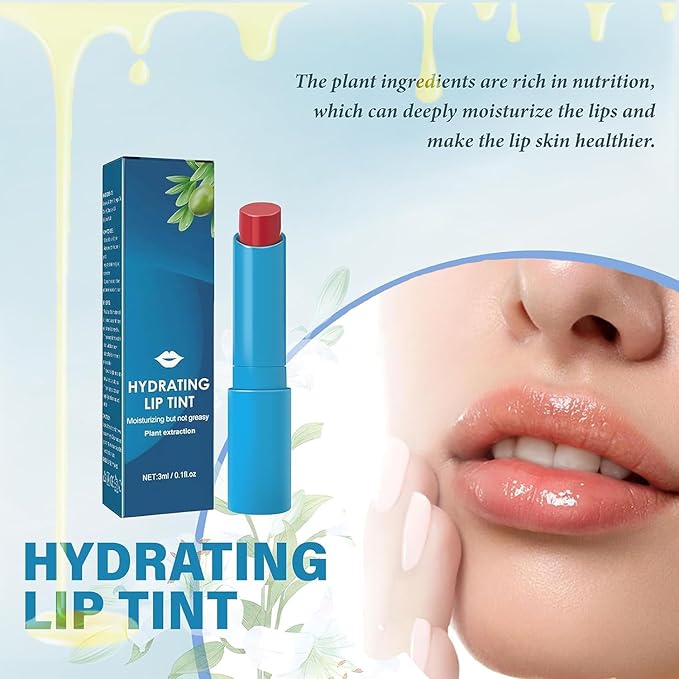 3PC Lip Tint Hydrating,Strength Hydrating Lip Tint,Lip Balm