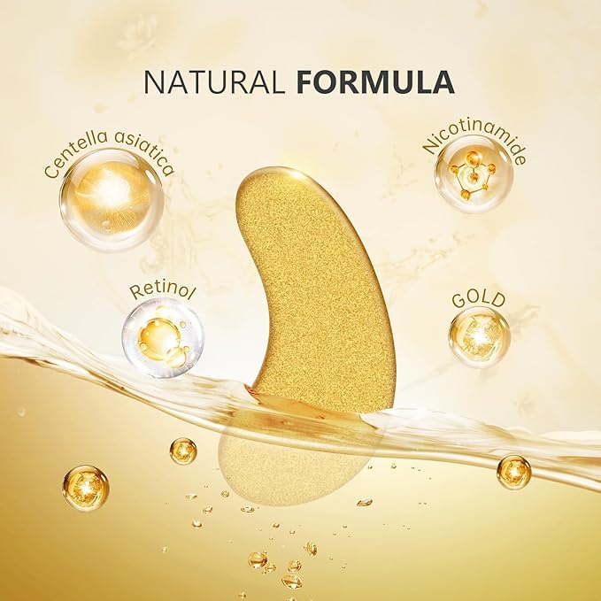 20 pairs 24k gold under