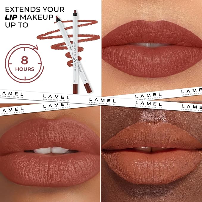 Lamel Matte Gel Lip Liner Pencil | Weightless Lip 7g
