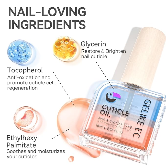 gelike ec Cuticle Oil For