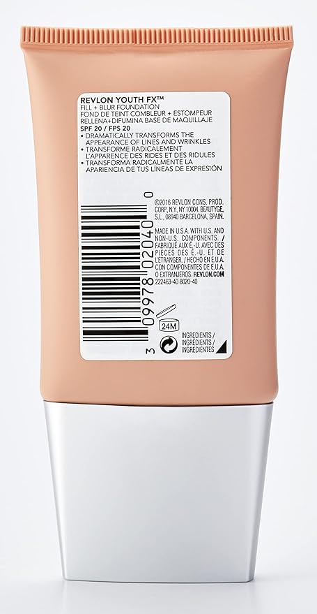 Youth Fx Fill + Blur Foundation 220Natural Beige 30Ml