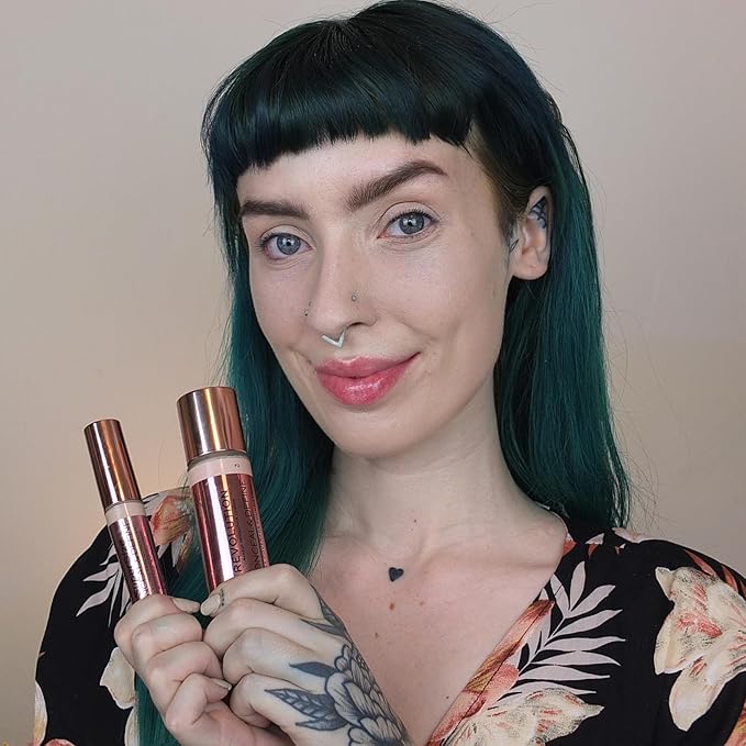 Revolution Beauty, Conceal & Define Foundation, Full Coverage, 0.8 Fl.Oz.