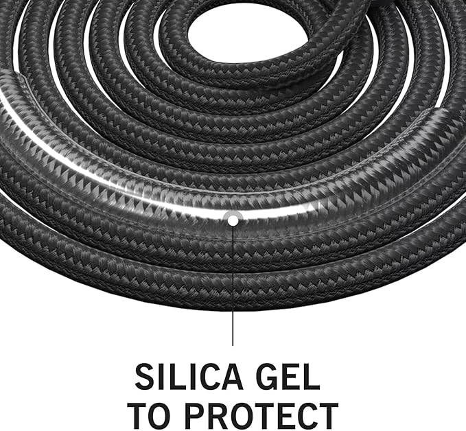 FITMYFAVO Jump Rope Cotton Adjustable Skipping Weighted jumprope