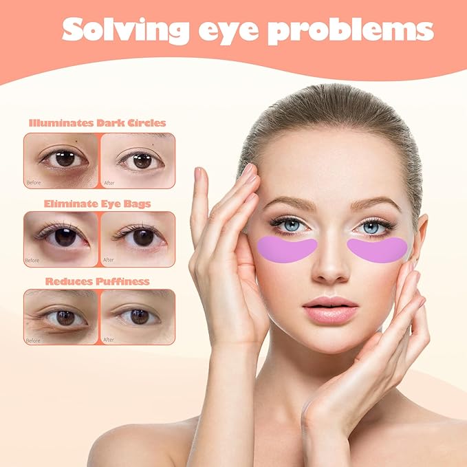 6 pairs under eye patches,
