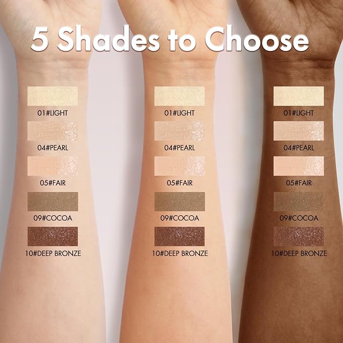 Liquid Concealer Stick Makeup, Hydrating and Lightweight for 01# LIGHT