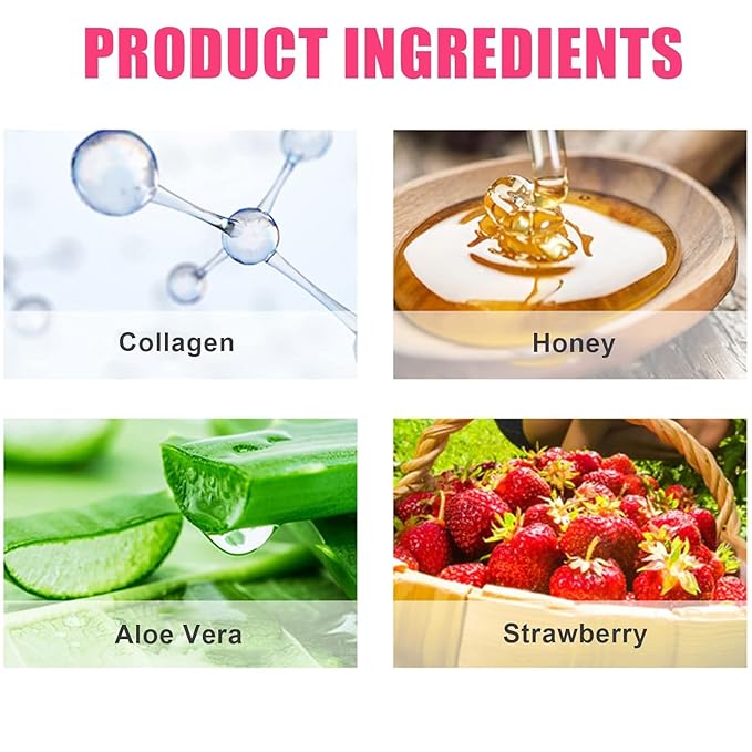 4 PCS Bee Lip Balm Honey Exfoliator