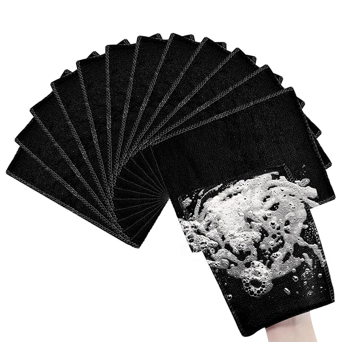 12 PCS Korean Exfoliating Mitt Deep