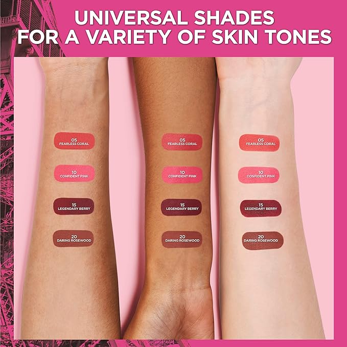 L'Oreal Paris Infallible Up to 24H Fresh Wear Soft Matte Blush, Blendable, Long-Lasting and Waterproof Cheek Make Up, Legendary Berry 15, 0.31 Oz