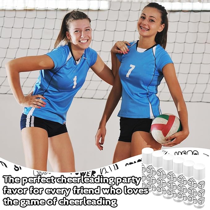 24 Pcs Volleyball Lip Balm Volleyball Supplies
