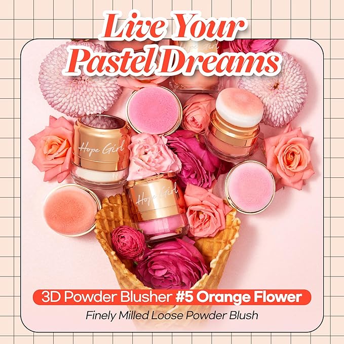 Hope Girl 3D Powder Blusher 0. | Skin-Loving 17oz