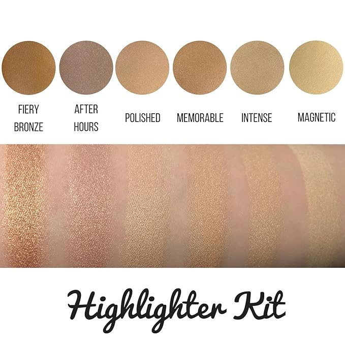Makeup Highlighter Palette – Beauty Junkees Powder Highlighter